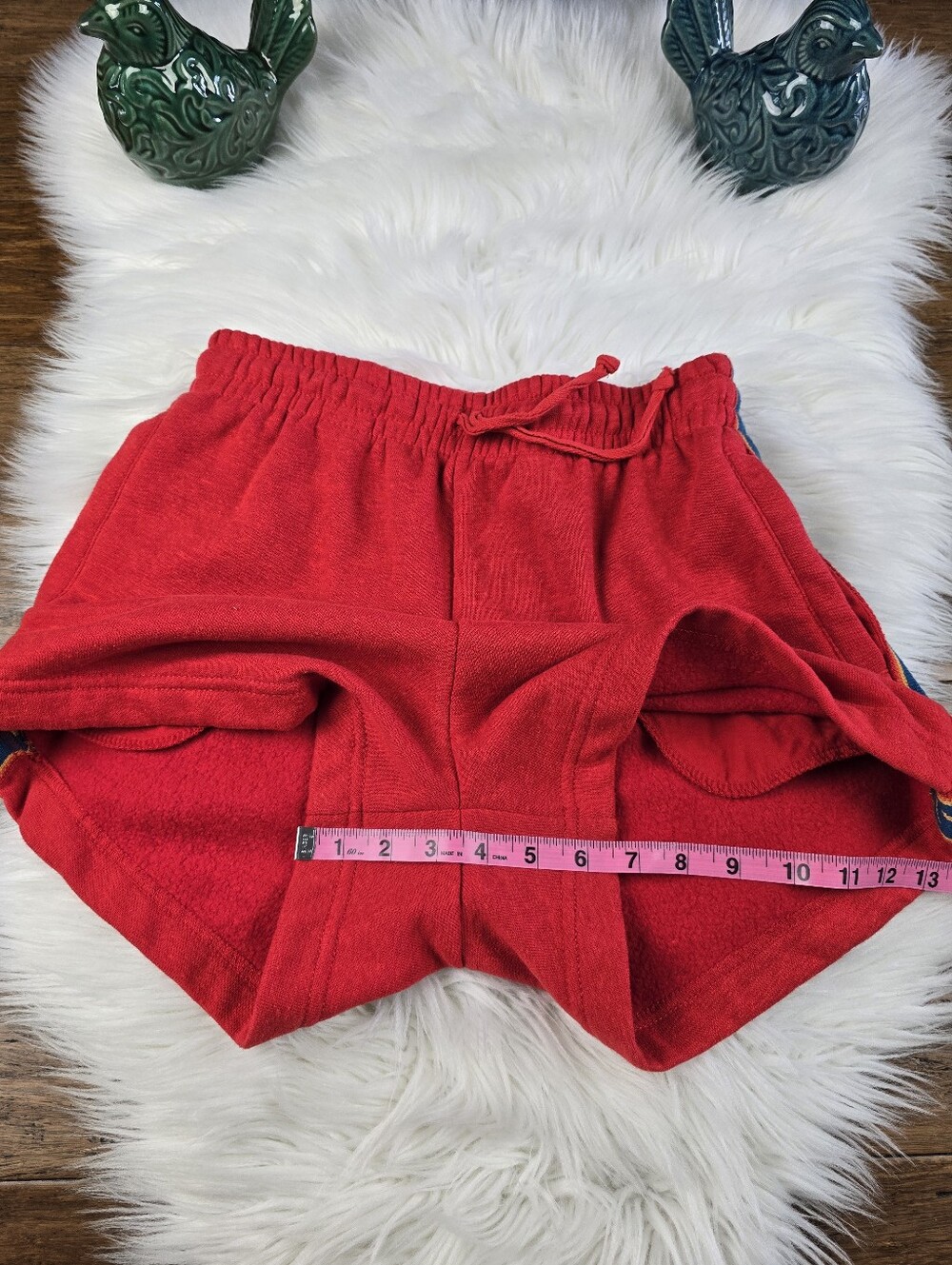 Aviator Nation RARE Bolt Stripe Sleeveless Hoodie & Lounger Short Set Medium - Picture 7 of 16